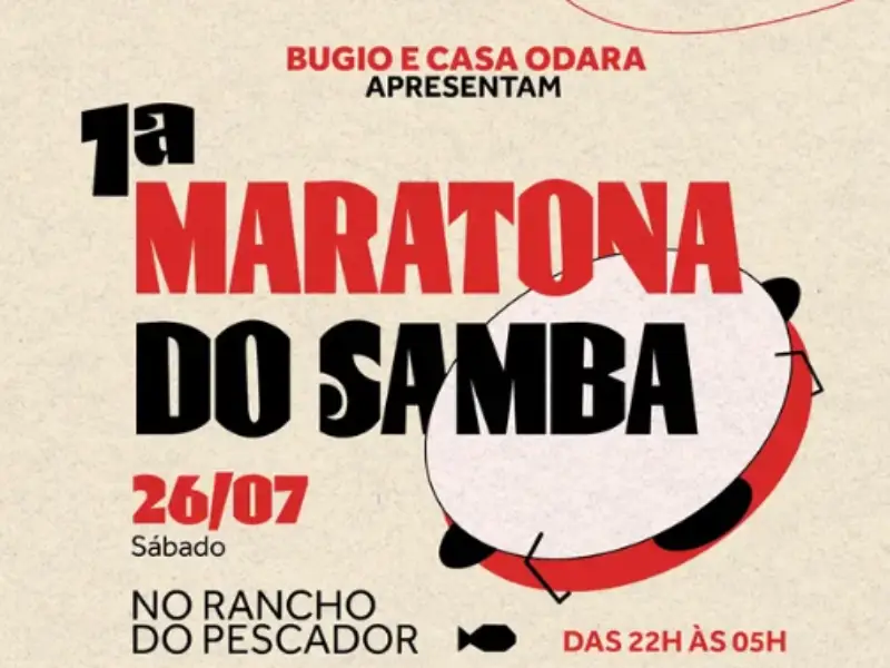 Maratona do Samba estreia em Floripa com shows de Dandara Manoela, Jandira Souza, Jú Queiróz e Pagode do Banana