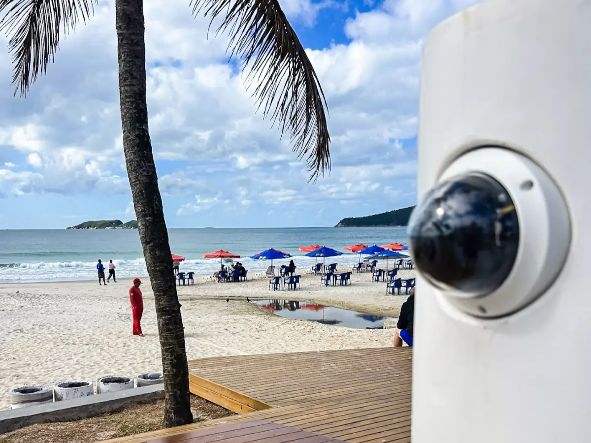 Praça inteligente em Ingleses reduz vandalismo em 80%
