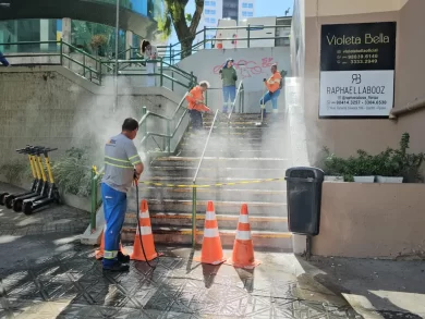 Veículos leves com água de reúso vão revolucionar a limpeza urbana em Florianópolis