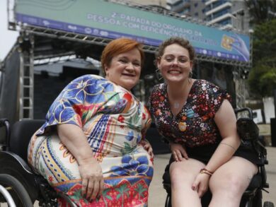 Segunda edição da Parada PCD, que celebra a diversidade, a inclusão e o orgulho de ser PCD. Paulo Pinto/Agência Brasil
