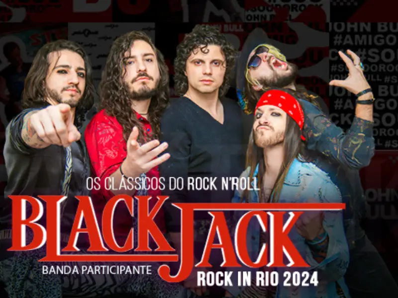 Banda Black Jack no John Bull Floripa
