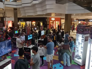 Evento no Beiramar Shopping revive a história dos videogames para todas as gerações