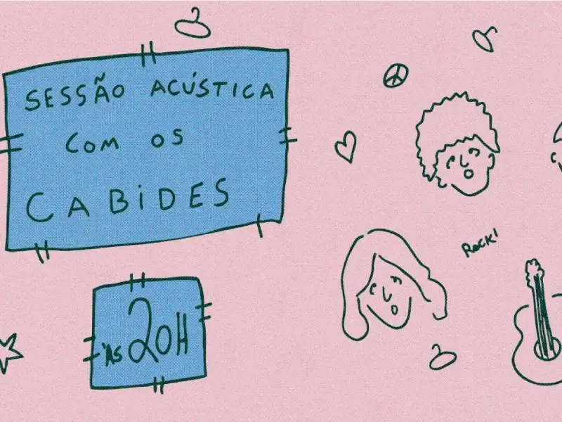 Exclusive Os Cabides apresenta Sessão Acústica