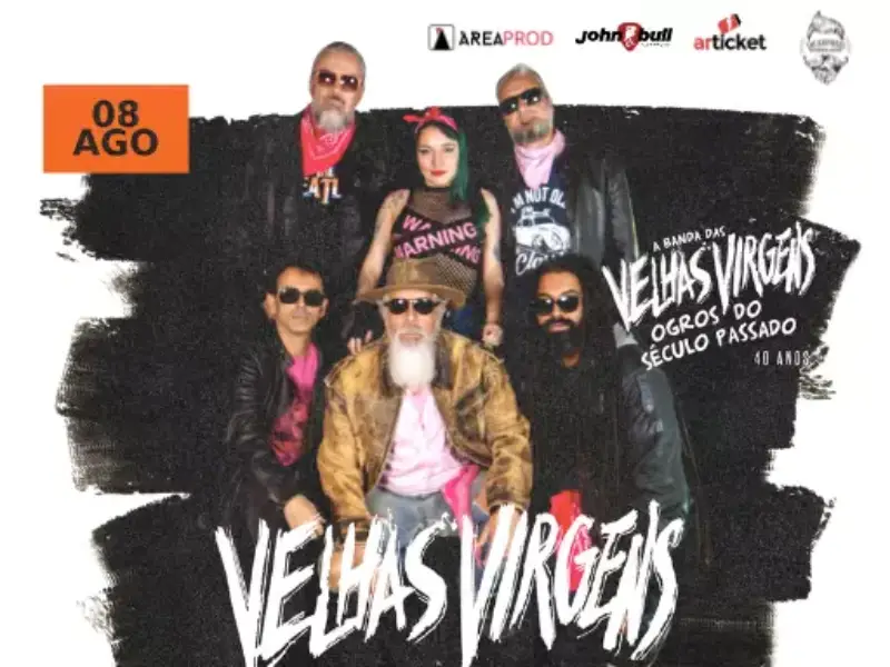 Velhas Virgens em Florianópolis: Show Comemorativo de 40 Anos