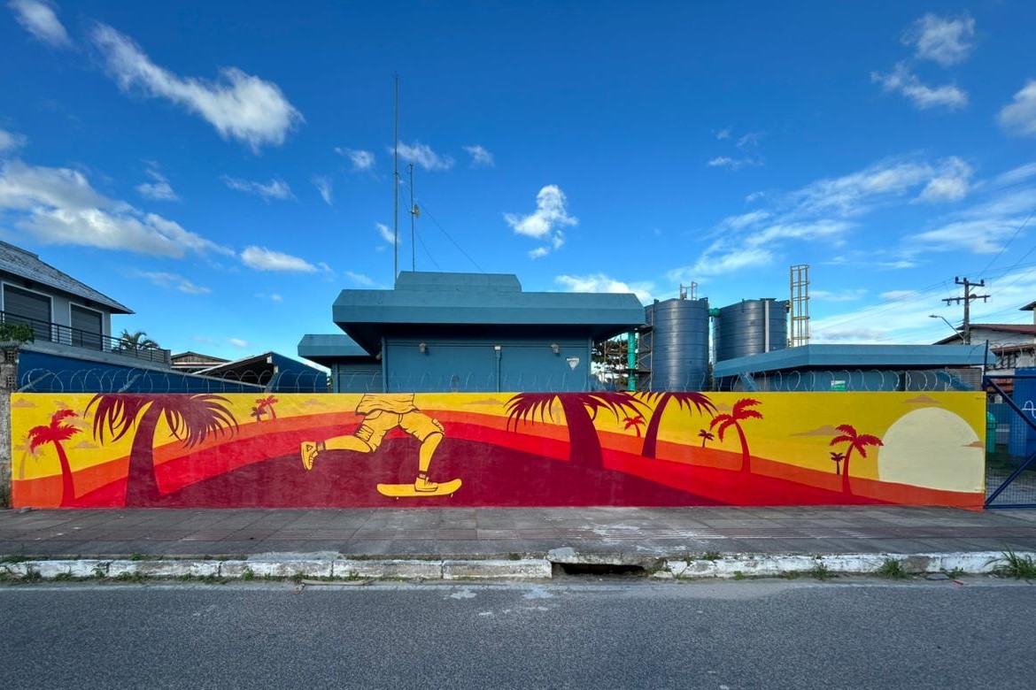 CASAN investe em arte urbana para evitar vandalismo nas unidades