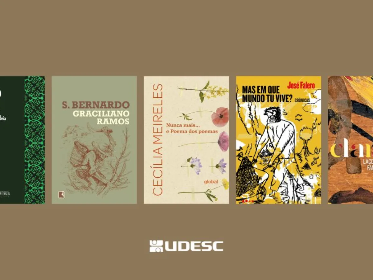 Udesc divulga obras literárias que serão cobradas no Vestibular de Verão 2026