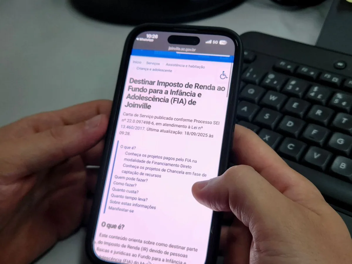 Proposta da Lei Orçamentária Anual (LOA) 2026 de Joinville está disponível para consulta pública