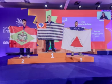 Santa Catarina conquista nove medalhas na WorldSkills Brasil 2025 em Brasília