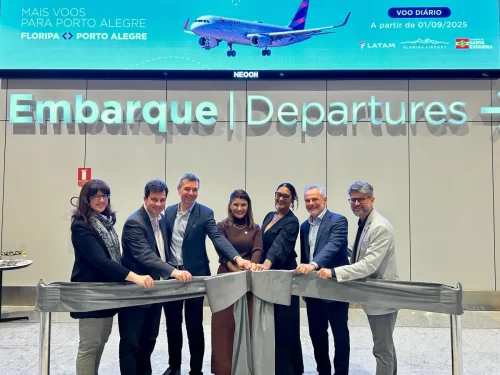 LATAM inaugura voos diretos entre Florianópolis e Porto Alegre com operação diária