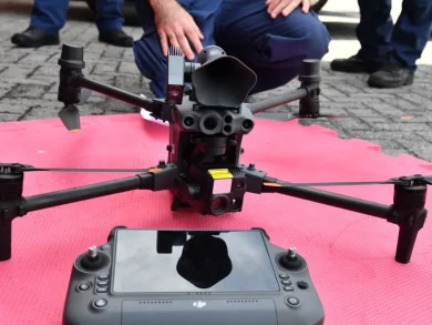 Nova frota de drones fortalece operações do Corpo de Bombeiros em SC