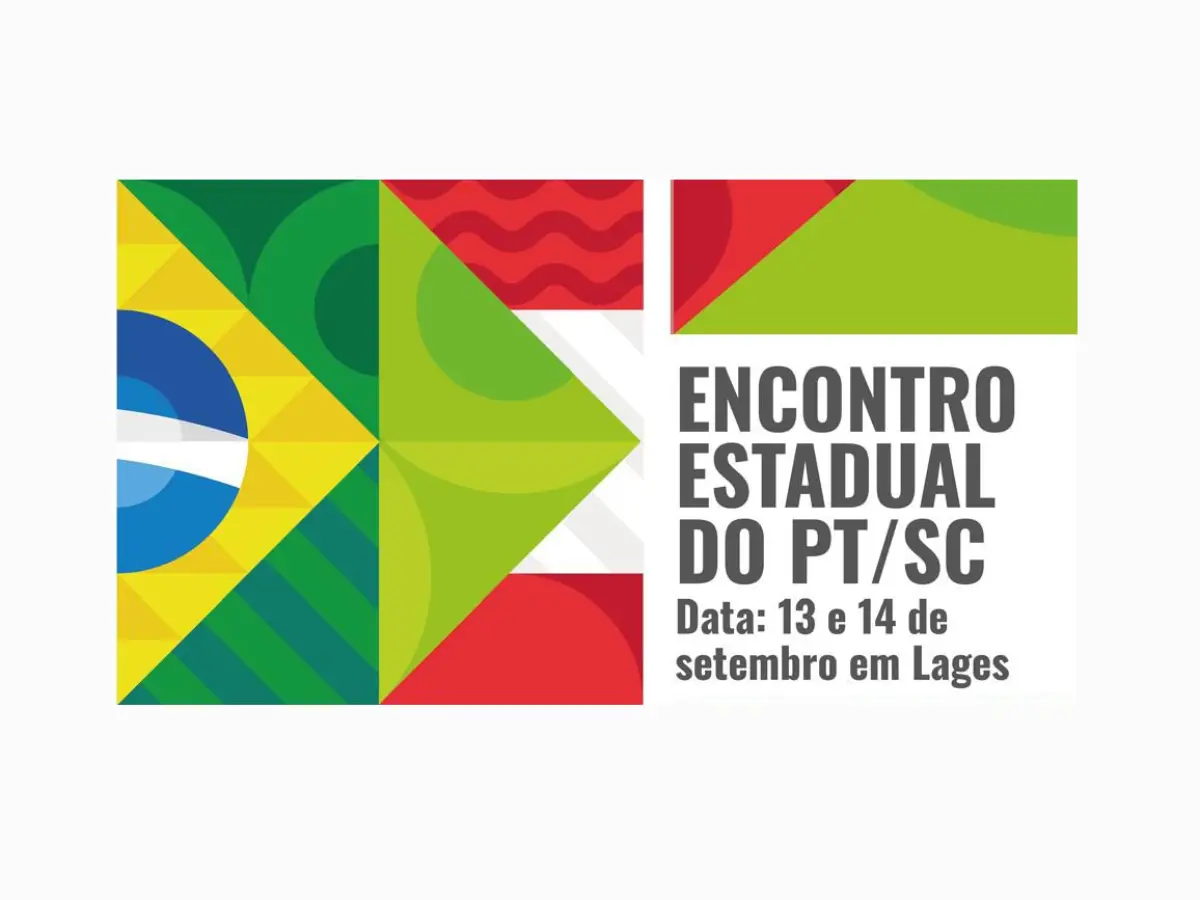 Encontro do PT SC dá posse à nova diretoria estadual com presença do vice-presidente nacional do partido
