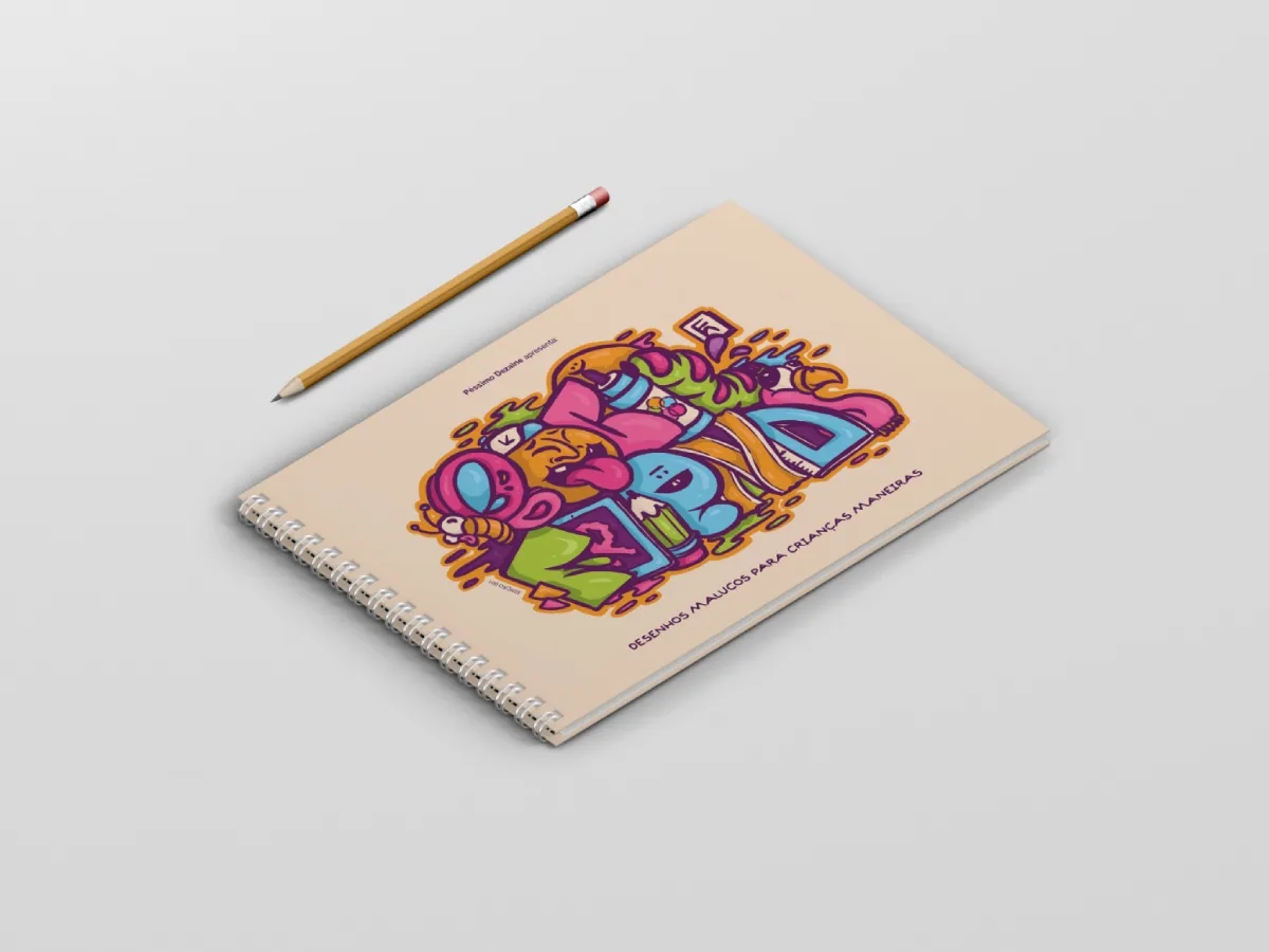 Livro para colorir com 40 artistas de joinville e região será lançado no Rufino