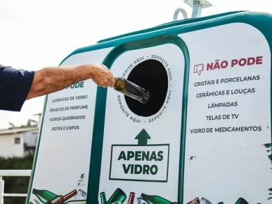 Coleta seletiva de vidro em São José registra mais de 100 toneladas recicladas