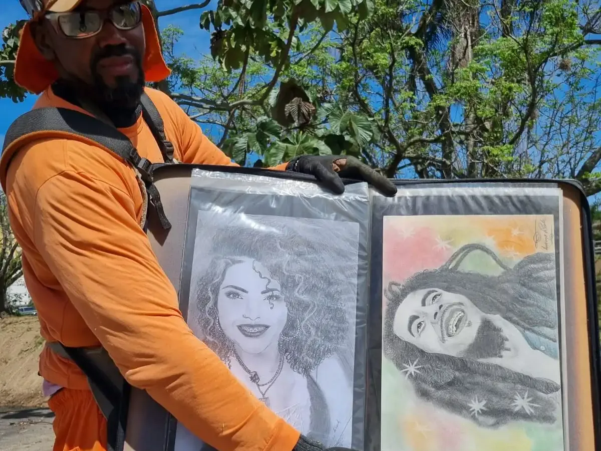 Conheça o roçador de São José que transforma arte e paisagens em traços