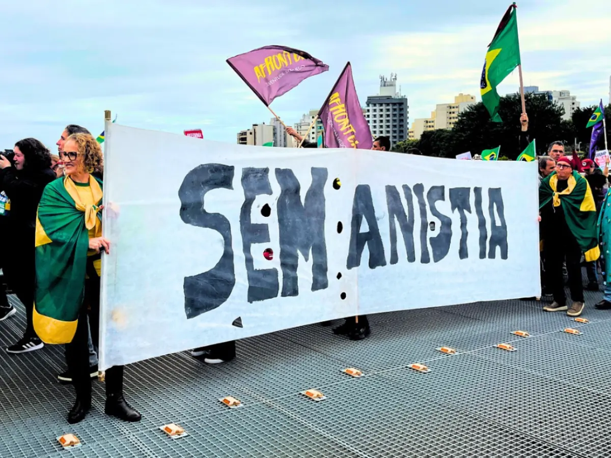 Atos contra a anistia e a PEC da Blindagem levarão catarinenses às ruas neste domingo (21)