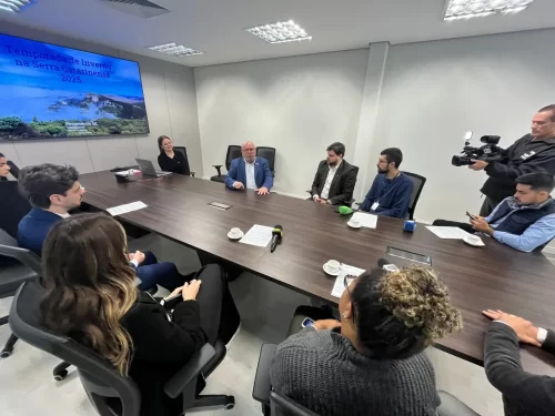 turismo de inverno na serra catarinense coletiva de imprensa fecomercio helio dagnoni foto francine canto