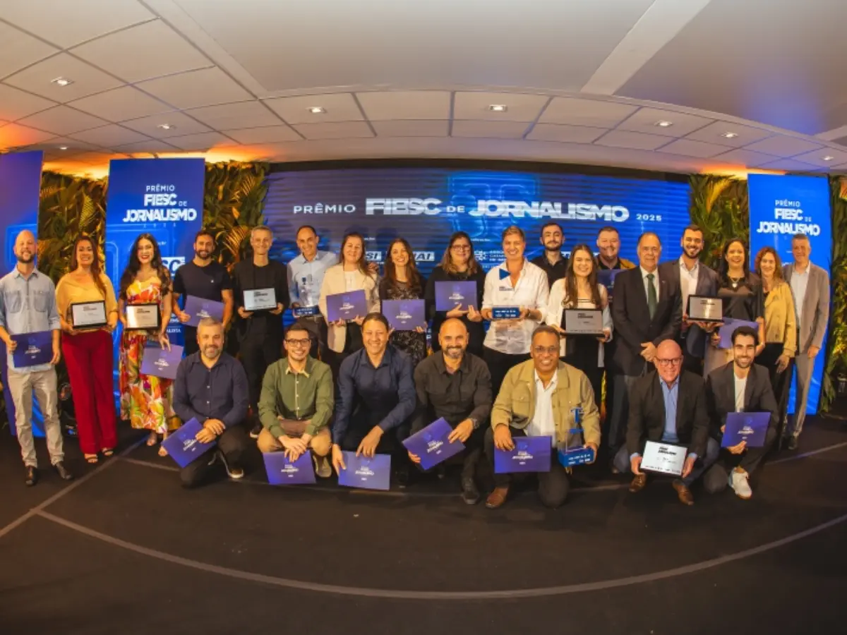vencedores do Prêmio FIESC de Jornalismo 2025