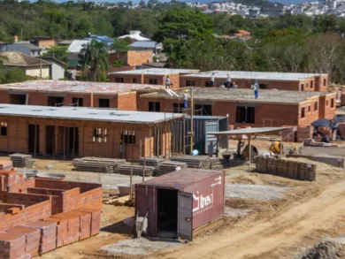 Avançam as obras do residencial popular do Horto Florestal em São José