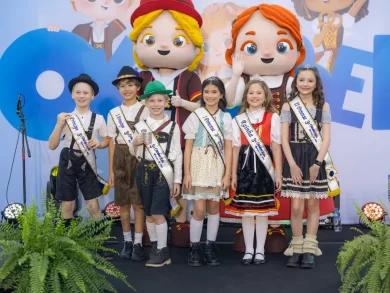Conheça a Realeza Mirim da 3ª Oktober Kids