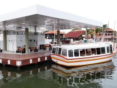 Terminal lacustre da Lagoa da Conceição celebra um ano de operação com recorde de uso