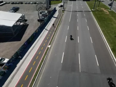 Ciclovia da Gustavo Richard melhora a ligação entre as principais vias de Florianópolis