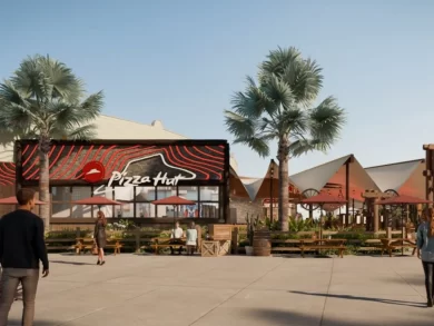 A maior loja Pizza Hut do país agora está dentro do Beto Carrero World