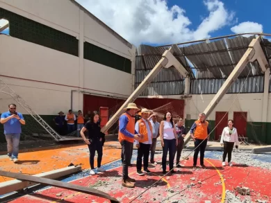 Escolas estaduais de SC vão receber bunkers contra tempestades para aumentar a segurança