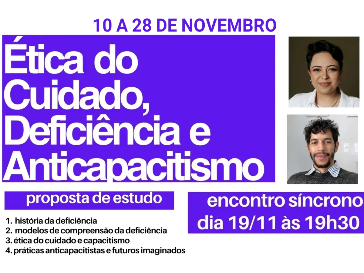 Curso online sobre ética do cuidado está com inscrições abertas na Udesc