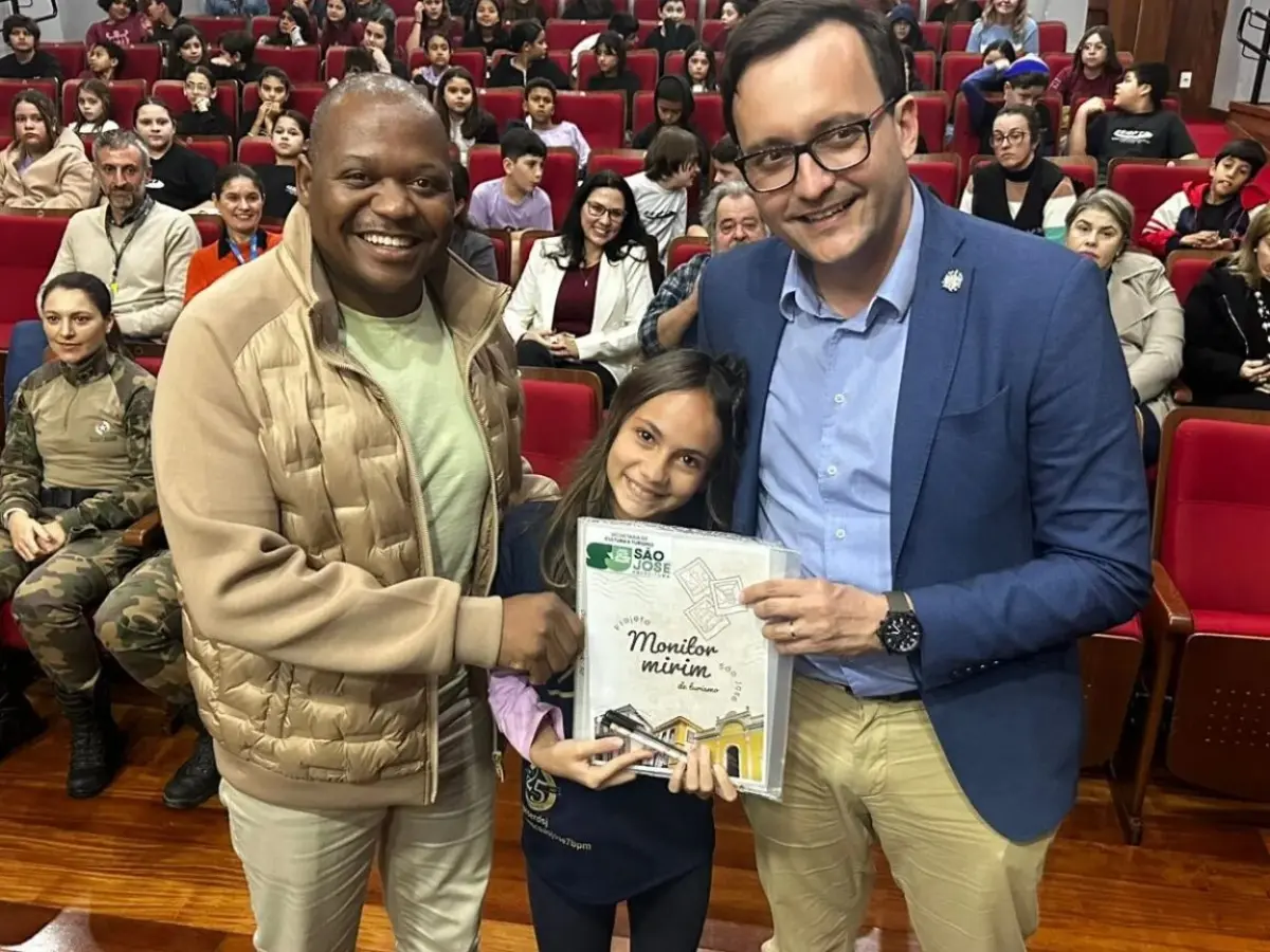 Monitores mirins reforçam a importância da educação patrimonial em São José