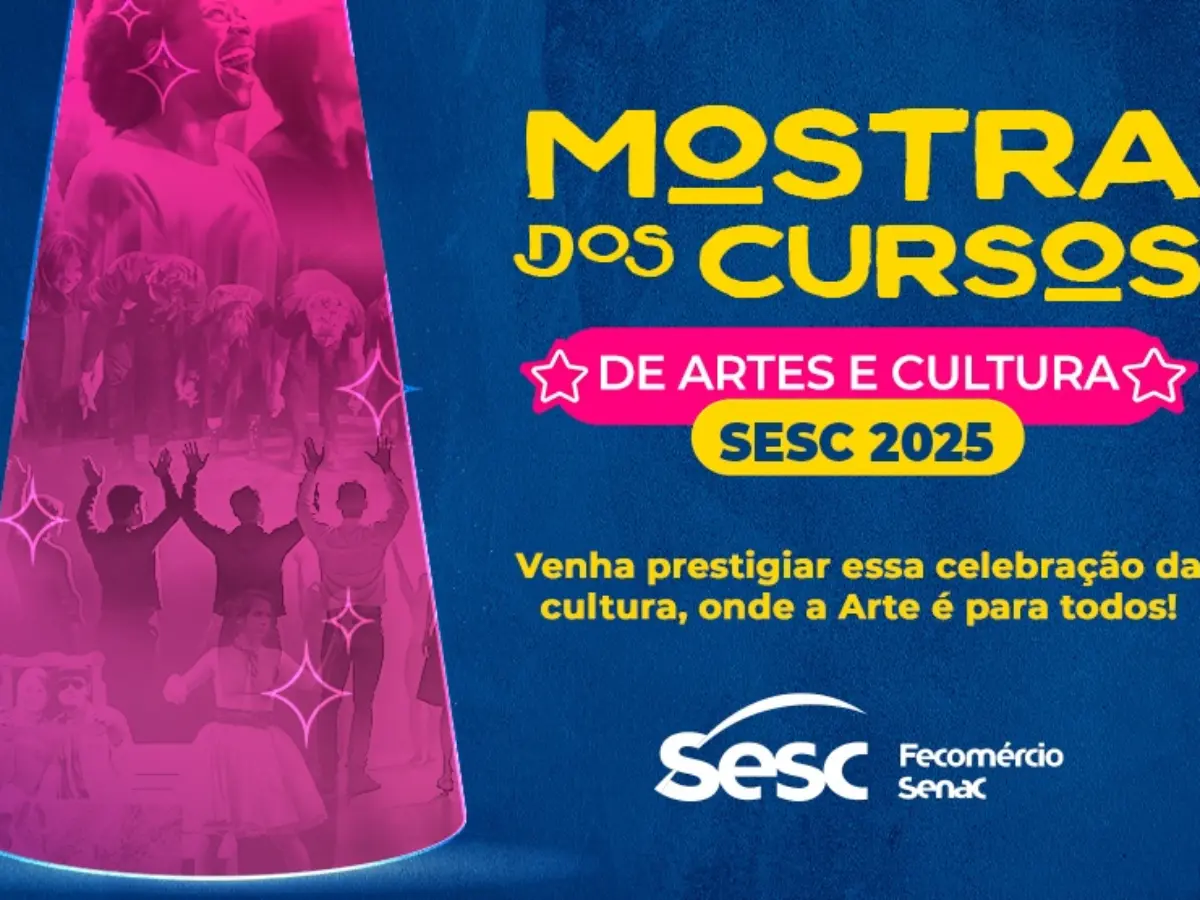Cursos de Artes e Cultura do Sesc 2025 levam dança, teatro e música ao público