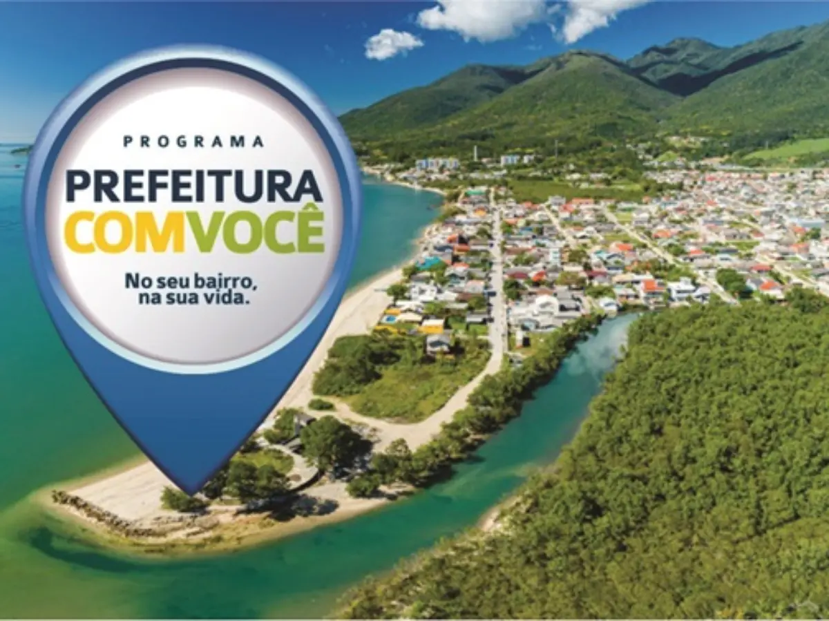 Praça do Pontal em Palhoça recebe nova edição do Prefeitura com Você