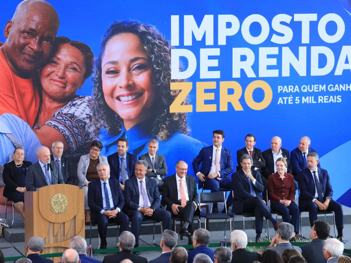 sanção imposto de renda zero 2025 novembro lula
