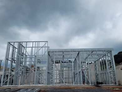 Obras em Steel Frame surgem como alternativa sustentável