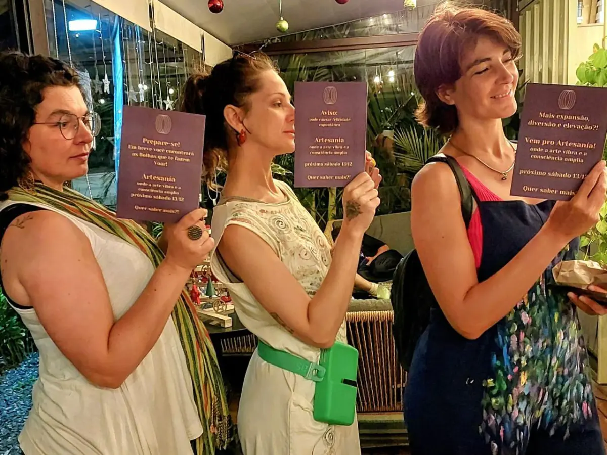 Evento reúne arte, poesia e experiências sensoriais em Florianópolis
