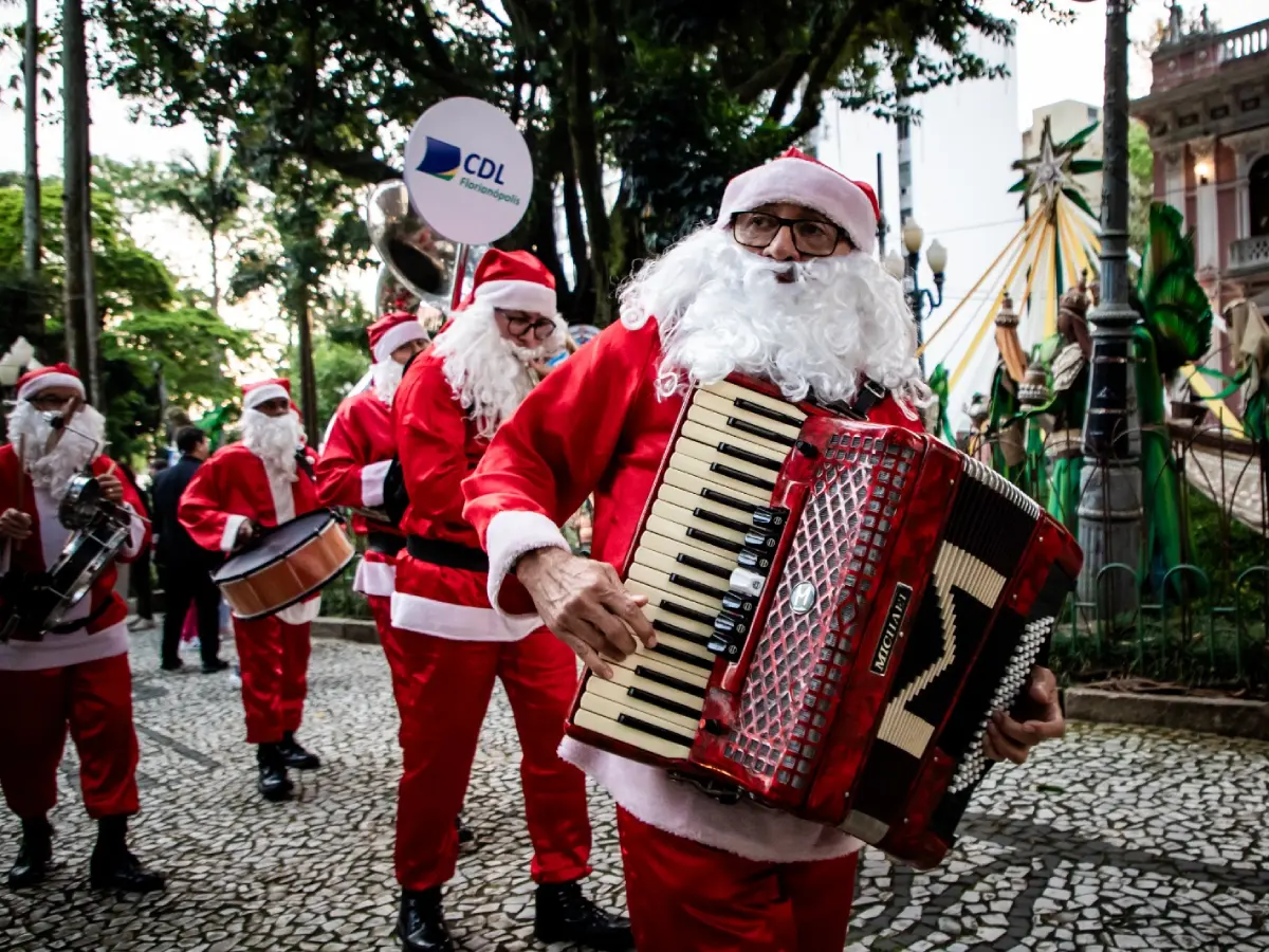 Bandinha do Noel começa nesta quinta e leva clima natalino ao Centro de Florianópolis