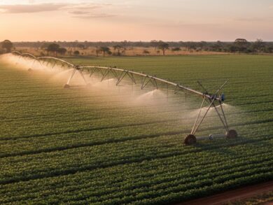 Irrigação inteligente combate alta no preço da energia