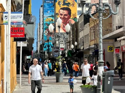 comercio de rua no centro de florianopolis