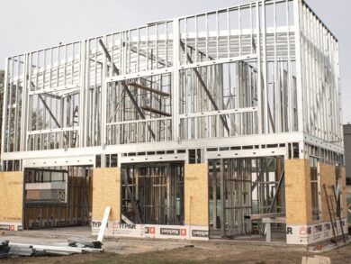 Ancoragens corretas garantem desempenho do steel frame