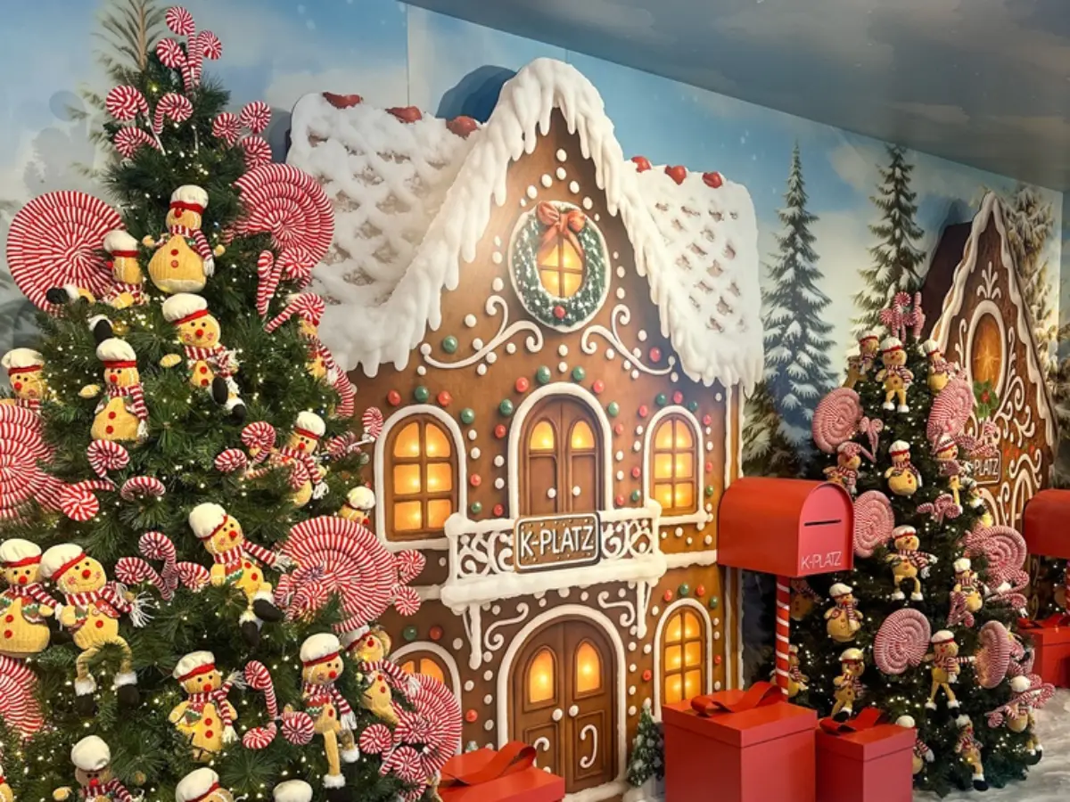 A magia chega ao K-Platz: mixed use recebe o tão aguardado Papai Noel