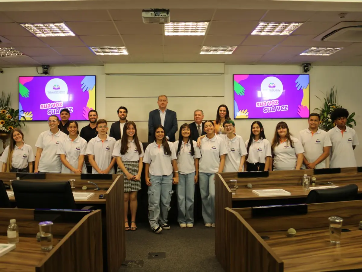 Parlamento Jovem encerra a 5ª edição com solenidade de formatura