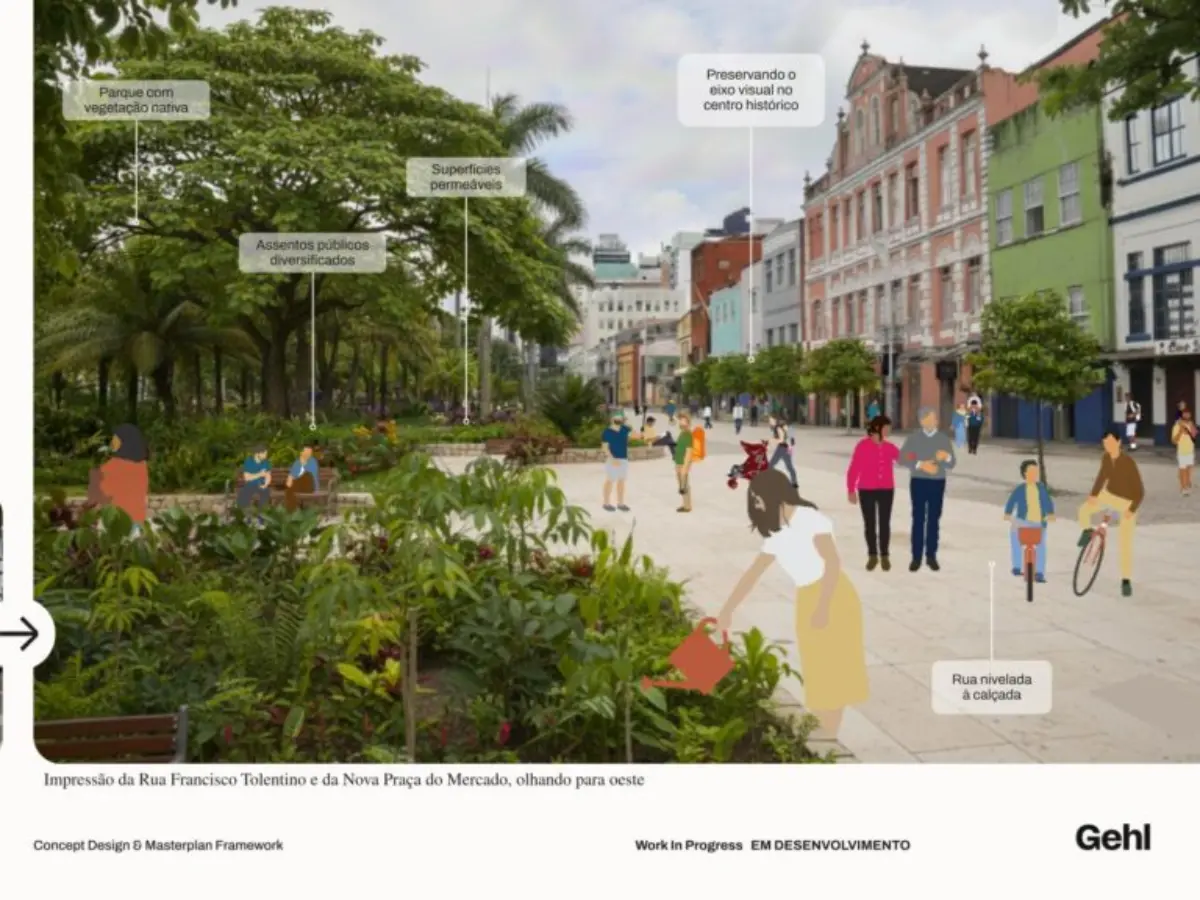 Requalificação do Centro da Capital é detalhada em estudo apresentado por entidades