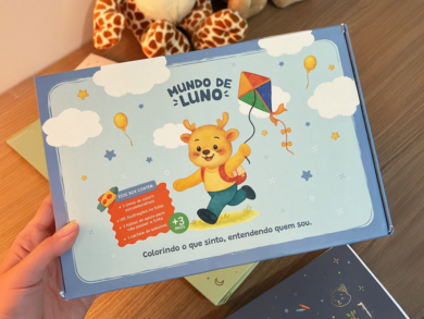 Série literária Mundo de Luno promove criatividade infantil
