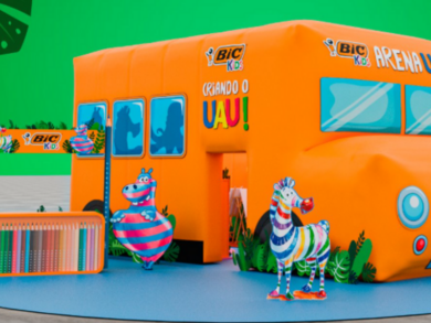 BIC Kids apresenta novas linhas de lápis de cor em ativação