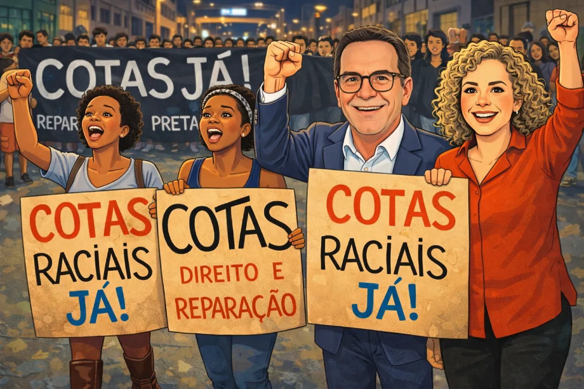 Lei de SC que proíbe cotas raciais é contestada na Justiça e gera reação nacional
