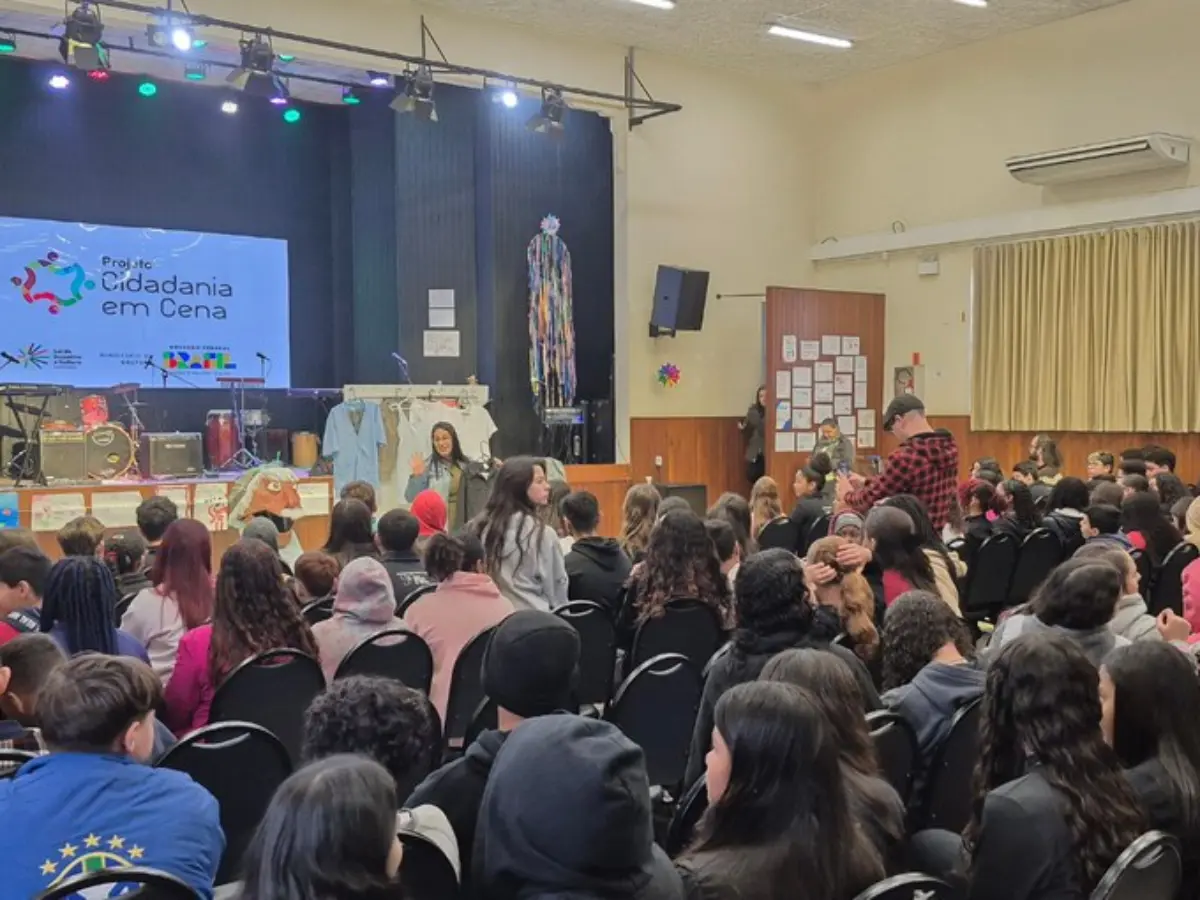 Lei Rouanet apoia projeto que leva o teatro a crianças em Santa Catarina
