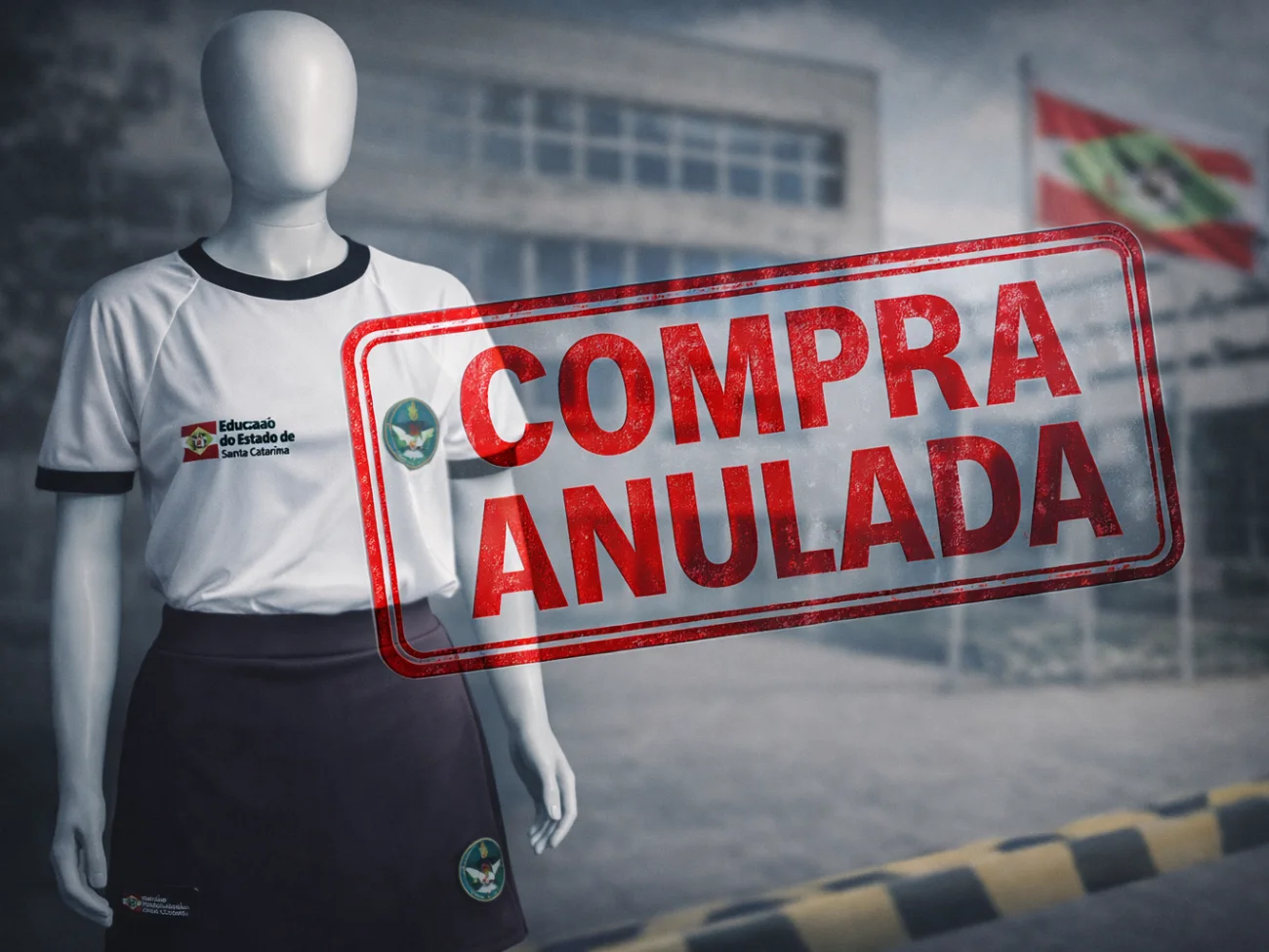 TCE-SC anula compra de uniformes escolares e aponta risco de prejuízo de R$ 21 milhões ao Estado