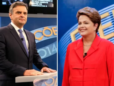 Como o PSDB abriu caminho para o bolsonarismo e para o seu próprio esvaziamento - imagem de aécio neves e dilma rousseff