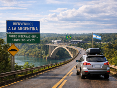 Carta Verde é obrigatória para viagens de carro no Mercosul