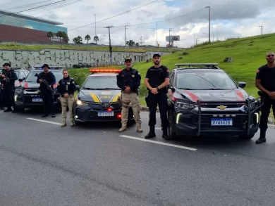 Blitz educativa reúne Guarda de São José e PRF contra embriaguez ao volante
