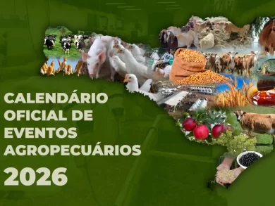 Santa Catarina divulga Calendário de Eventos Agropecuários 2026 com 456 atividades